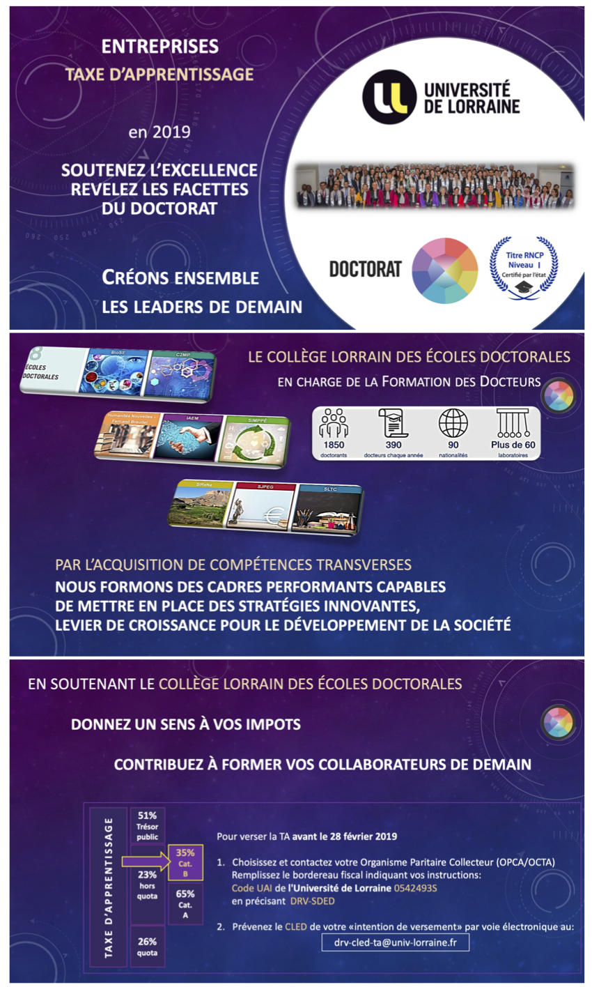 flyer taxe apprentissage