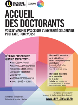 Accueil des doctorants